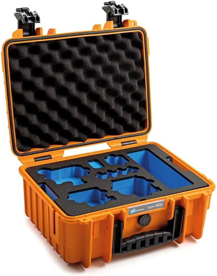 outdoor.case Typ 3000 GoPro9, Koffer, Orange 3x GoPro Hero 9 / 10 / 11 / 12