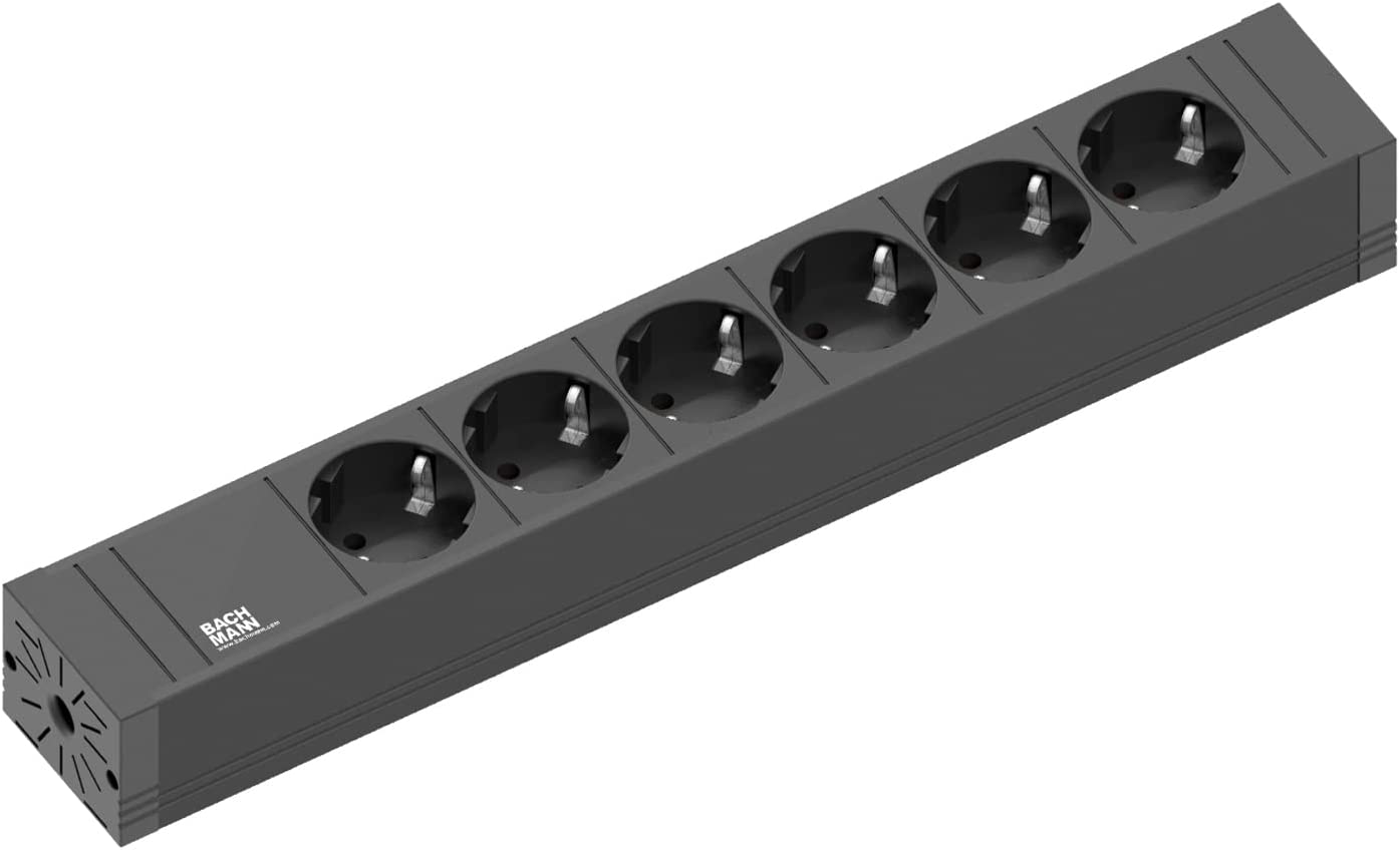 CONNECT LINE Steckdosenleiste 6-fach, 6fach Steckdosenleiste