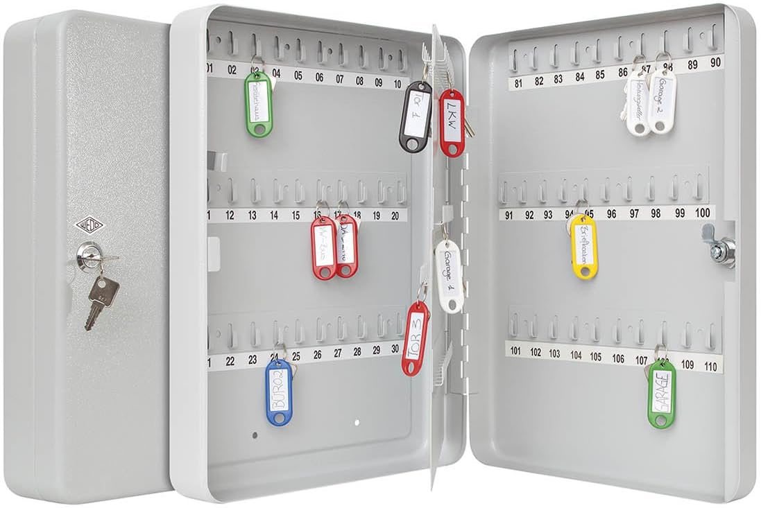 Schlüsselschrank mit Sicherheitsschloss, 110 Schlüssel
