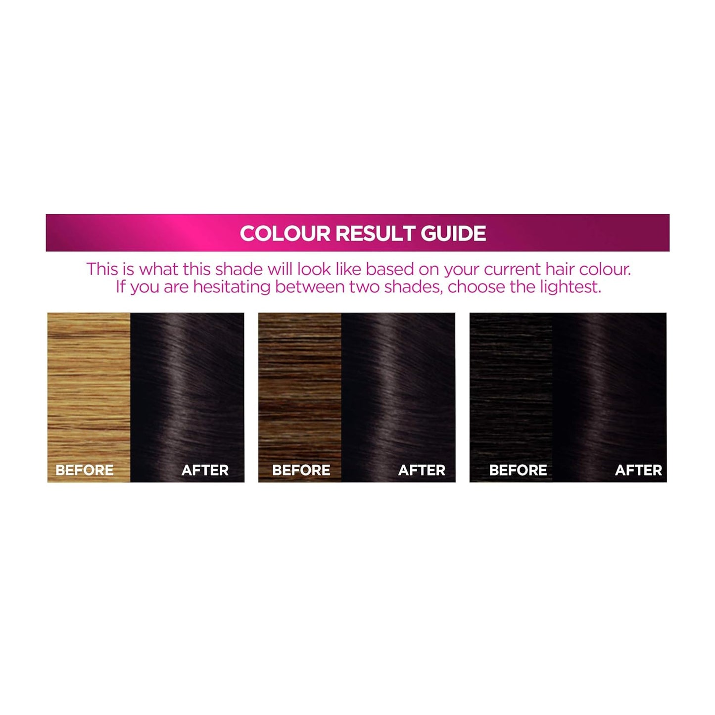 Excellence Haarfarbe-Set, 3 Stück, 3 Darkest Brown 1 stück (3er Pack)