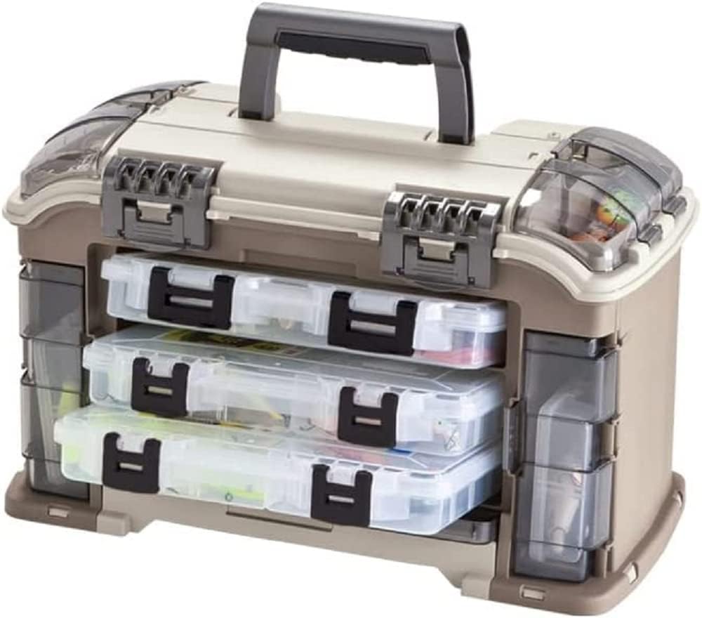 Tackle Box für Anglerzubehör, Einheitsgrösse Abgewinkeltes System