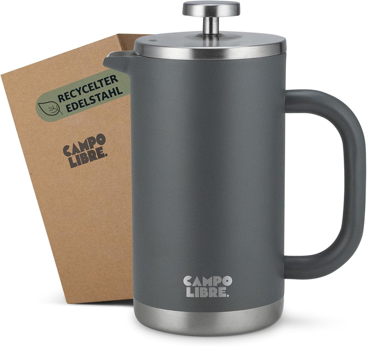 Giorgio French Press, 600ml Deep Grey