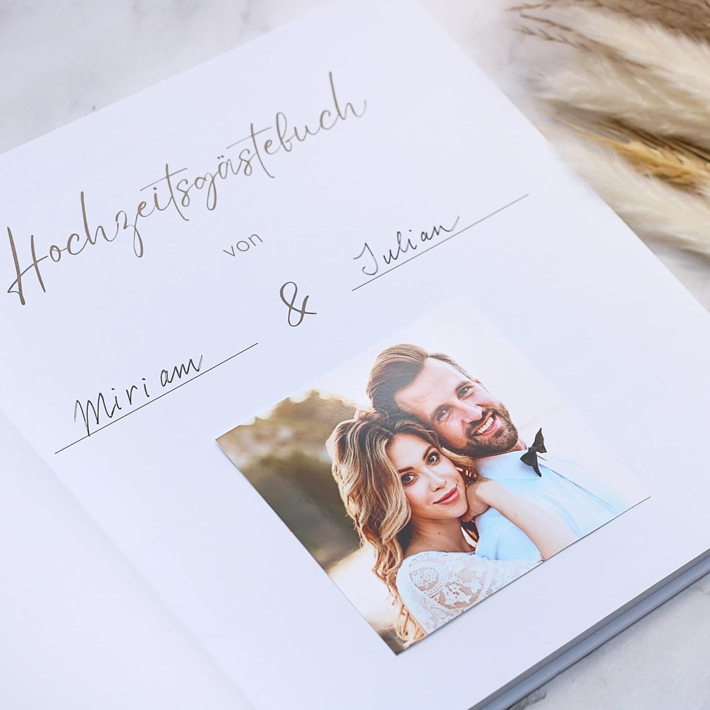 Gästebuch mit Fragen, 44 Doppelseiten