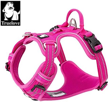 Truelove No Pull - Hundegeschirr, L Fushcia