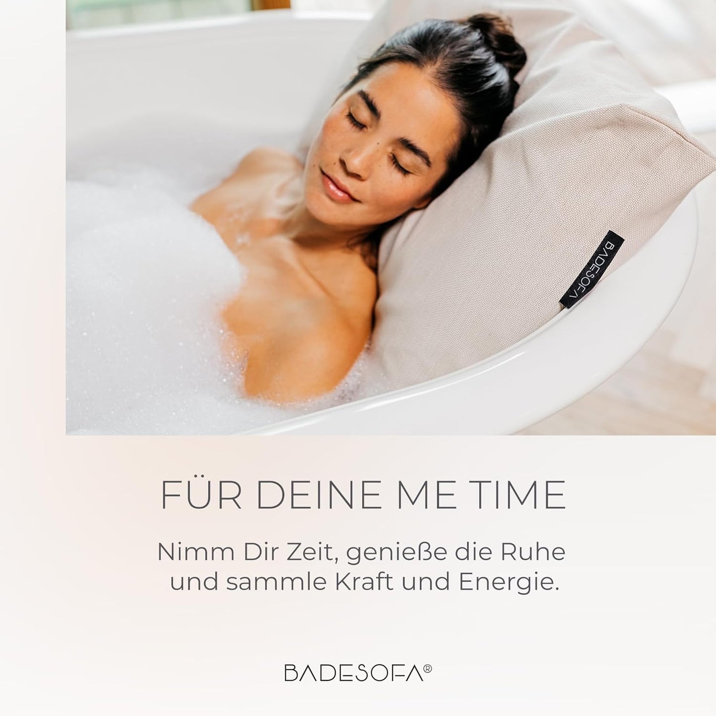 Badewannenkissen, Beige Large