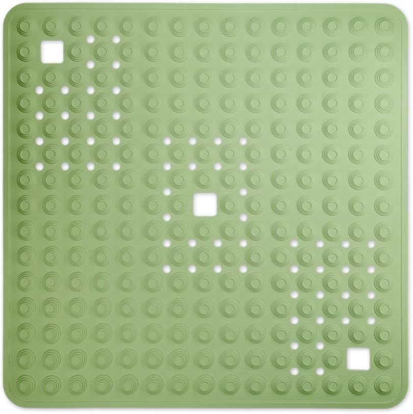 Antirutsch-Duschmatte, 60 x 60 cm Grün