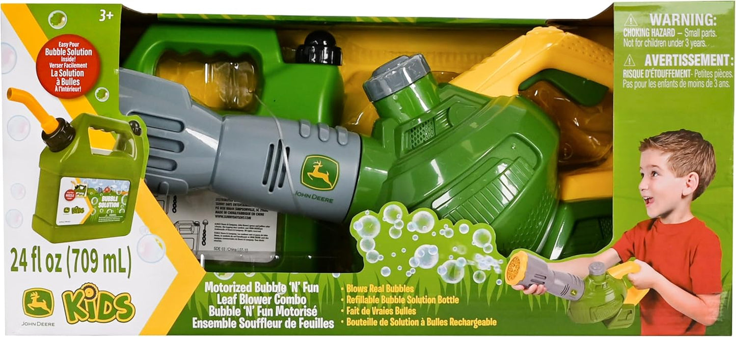 John Deere Seifenblasen Laubbläser