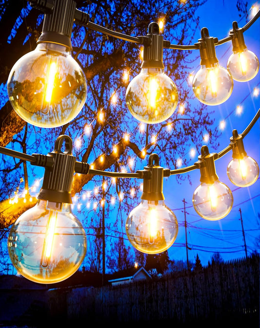 Erweiterbare LED Lichterkette mit 15 Glühbirnen, Strom-7.6M