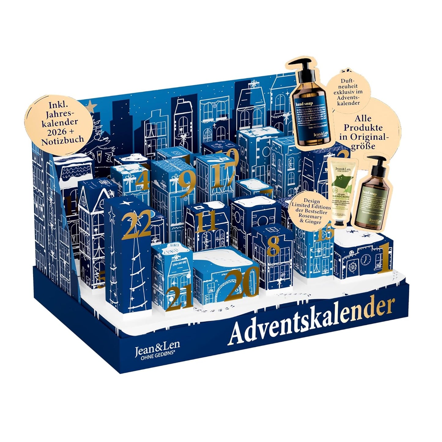 Beauty Adventskalender mit Rosemary & Ginger Limited Editions