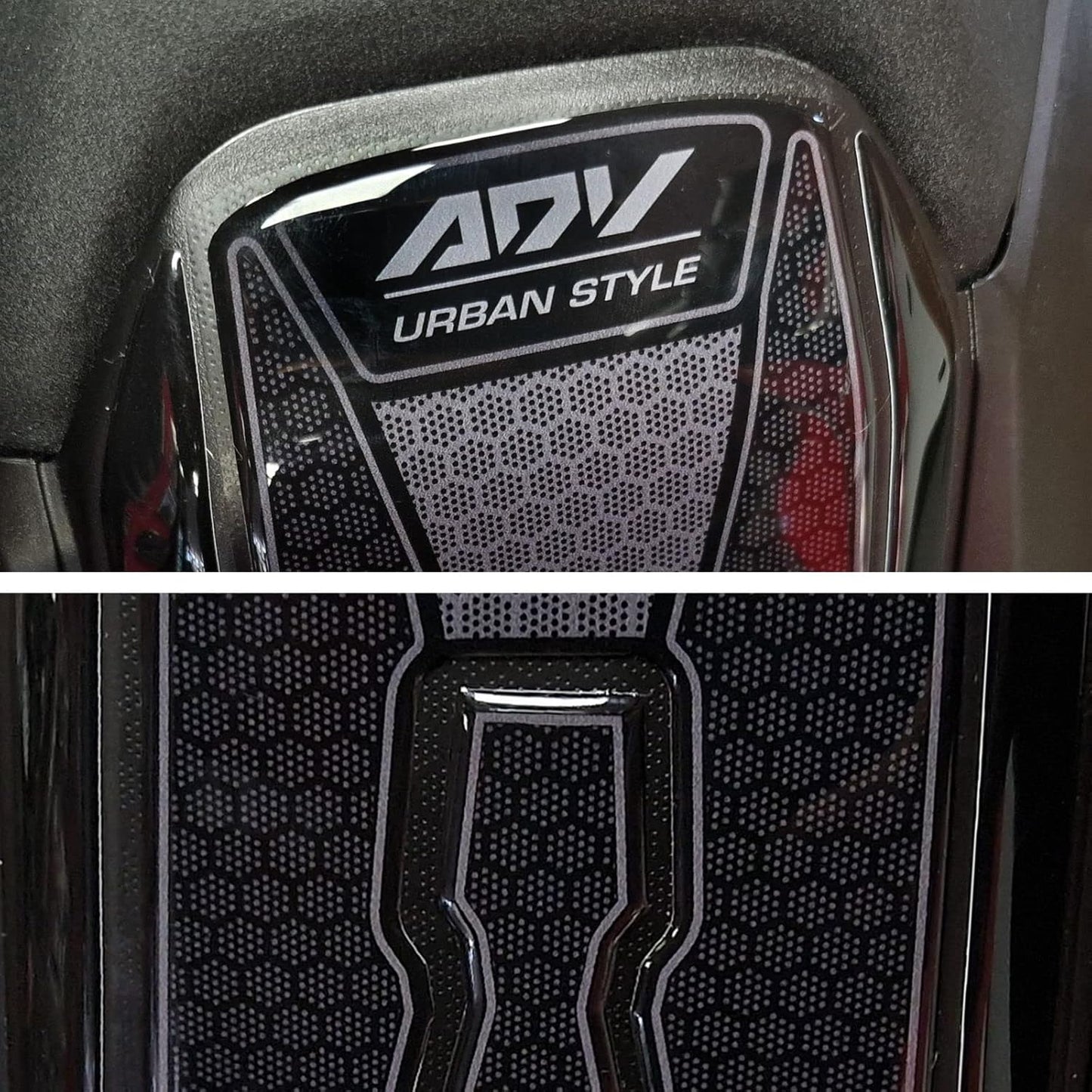 Resin Bike Tankdeckelschutz für Honda ADV 350 2022-2025, Protezione Sportello Serbatoio Sella