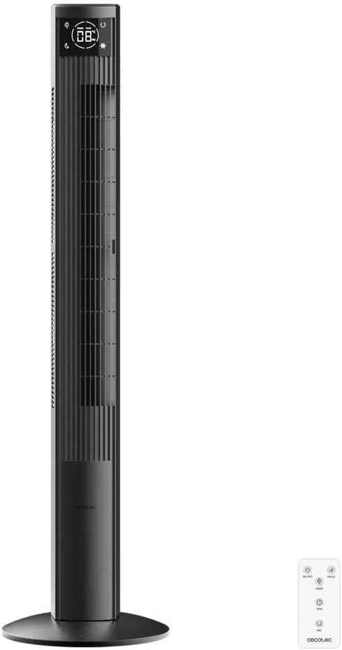 Turmventilatoren EnergySilence 9090 Skyline Ionic, Höhe 47" Schwarz