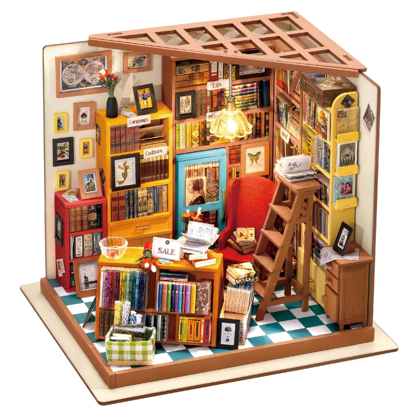Miniaturhaus Sam's Study, Sam's Study