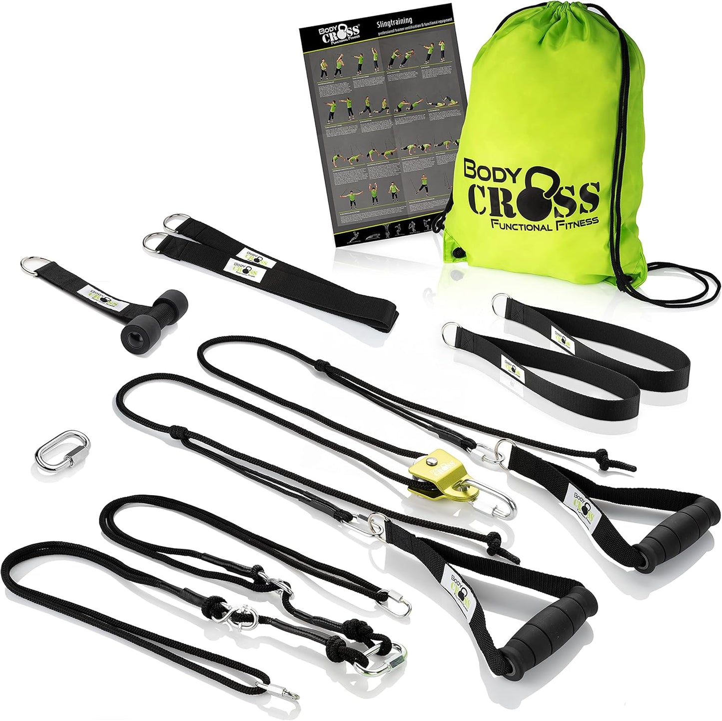 Schlingentrainer Komplett-Set, Modern Schwarz