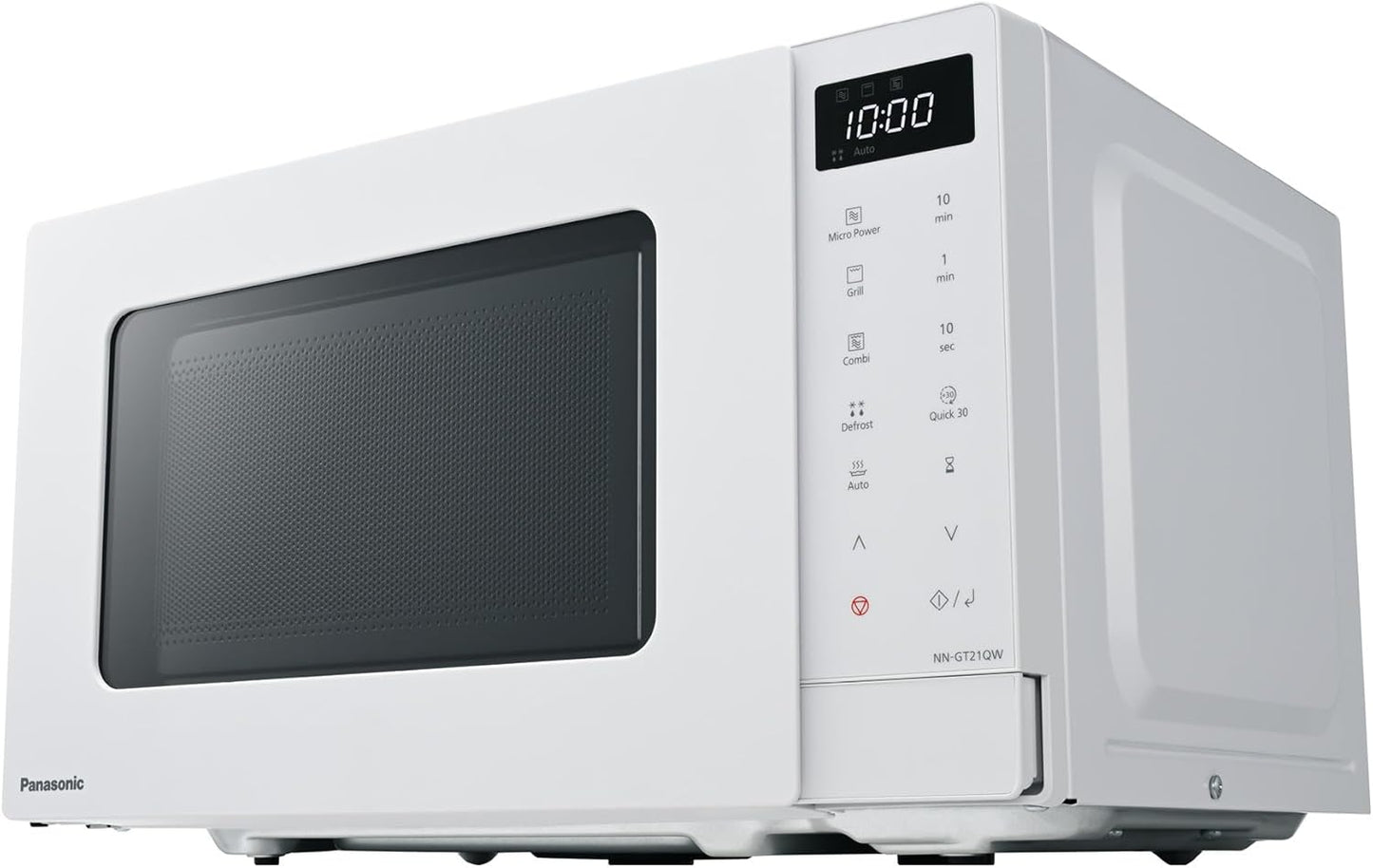 NN-GT21QWEPG Grill-Mikrowelle mit Automatikprogrammen, Mit Grill Compact Weiß