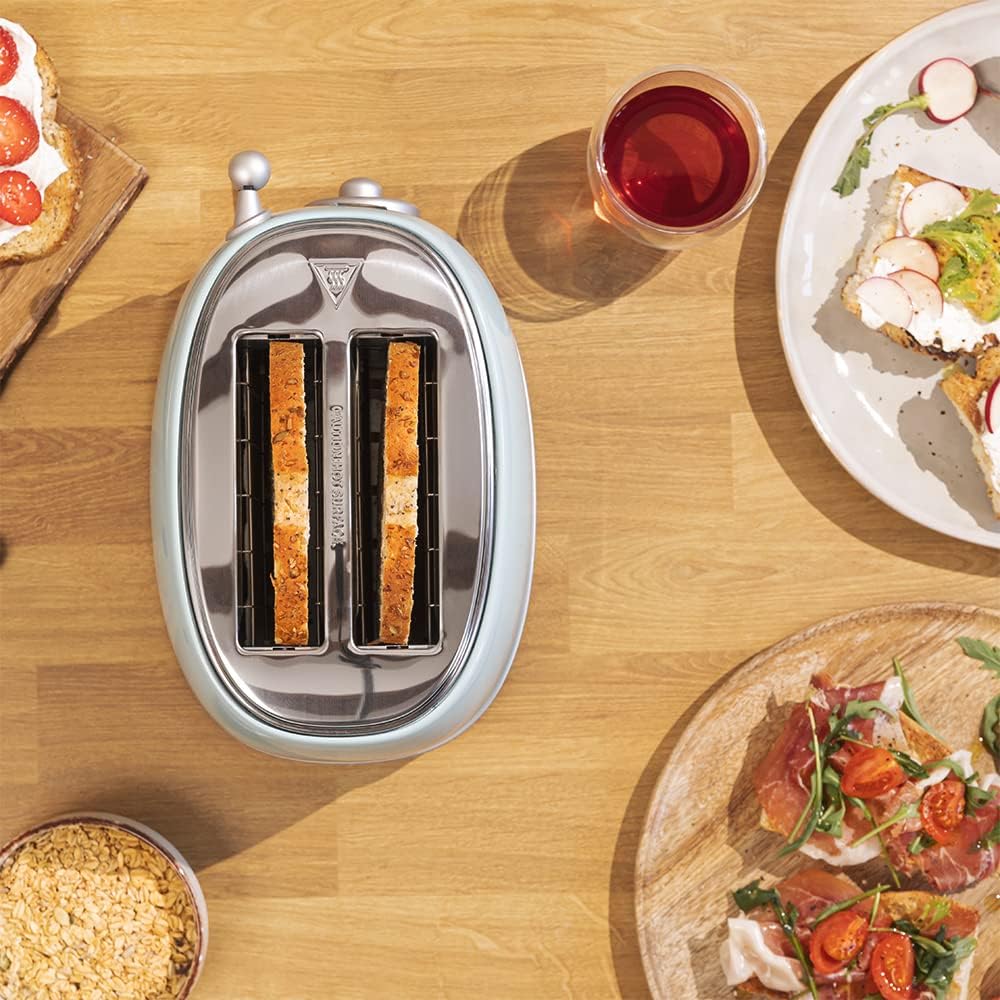 Toaster Toast&Taste 800 Vintage, Blue ; Vintage - 2 Scheiben