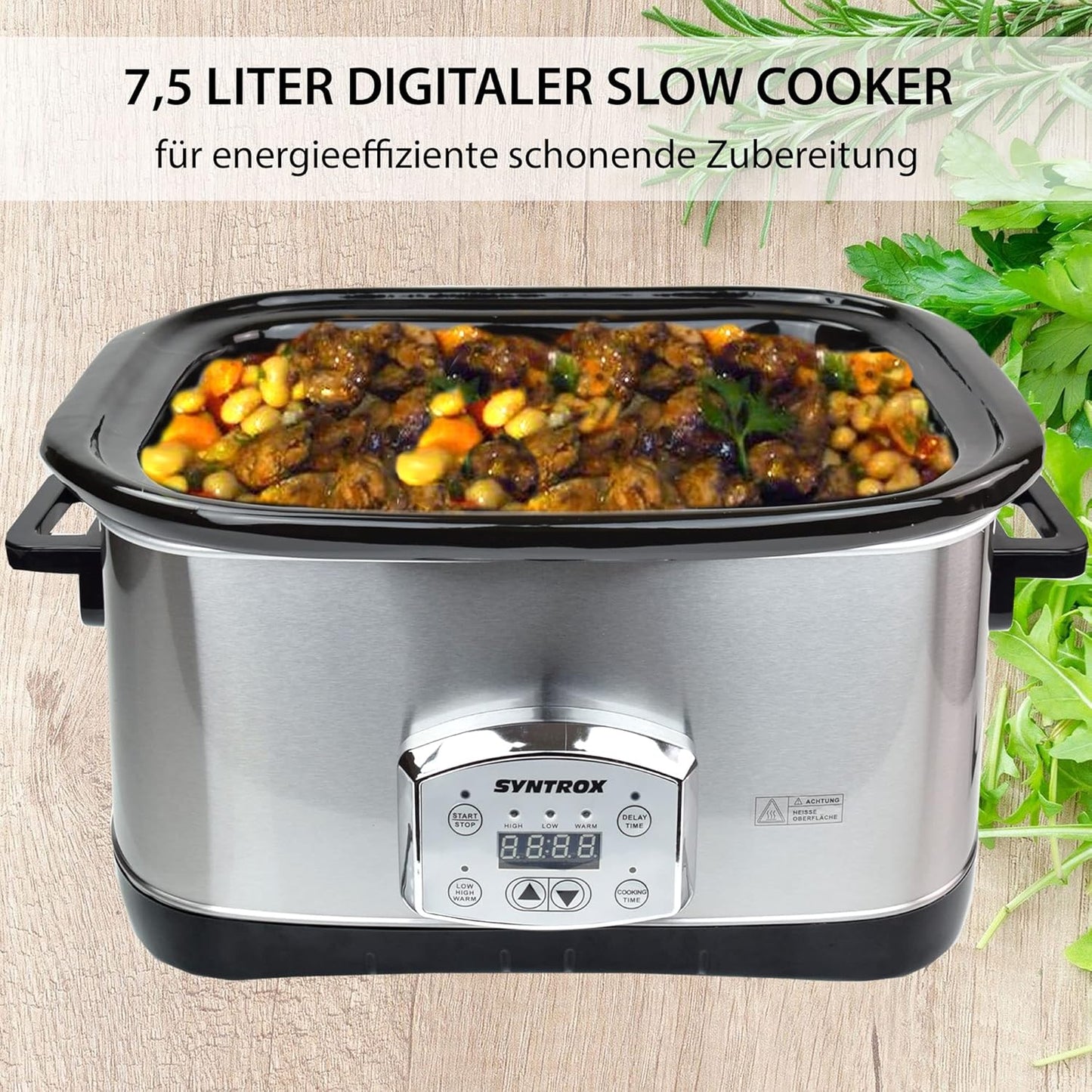 Digitaler Slow Cooker