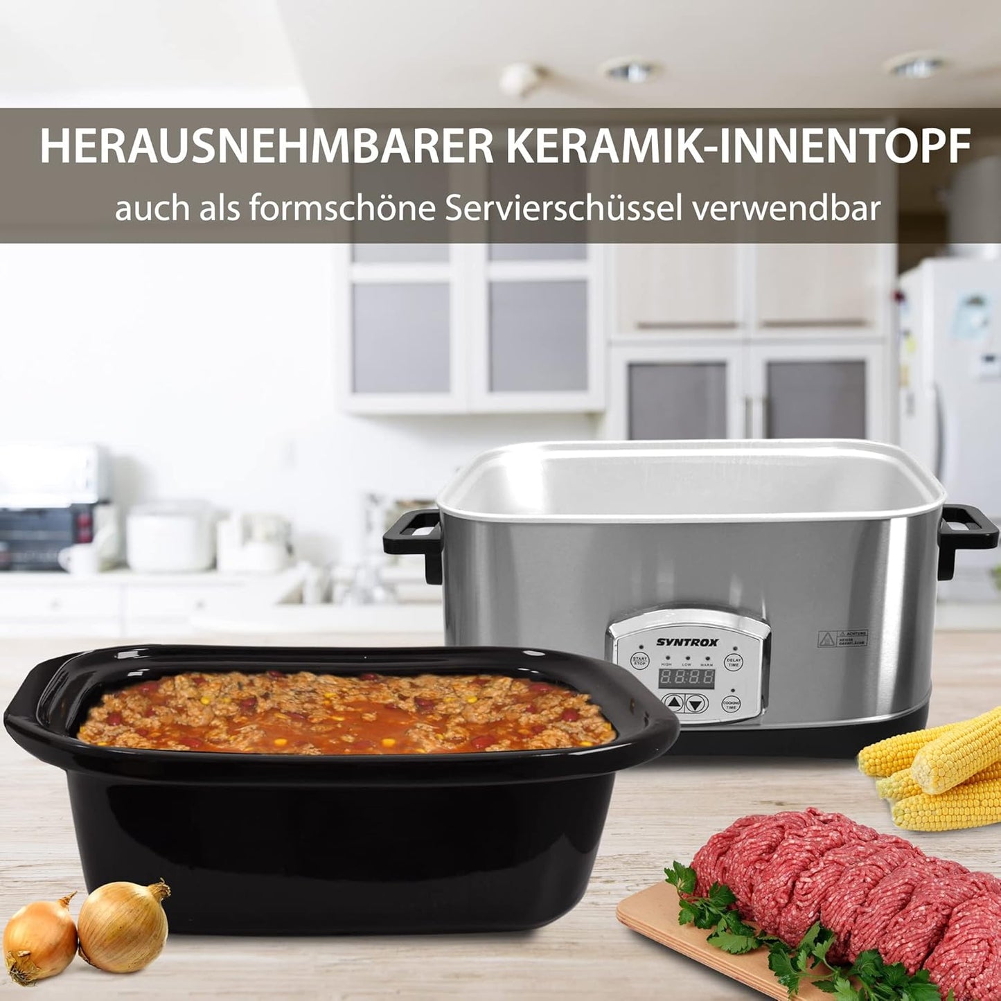 Digitaler Slow Cooker