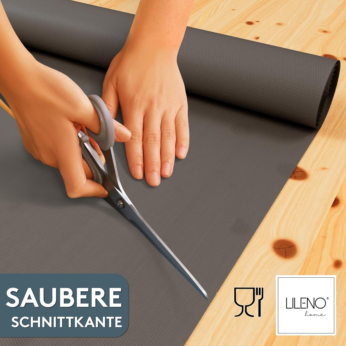Abwaschbare Tischdeckenrolle, 2500 x 110 cm (Rechteckig) Taupe