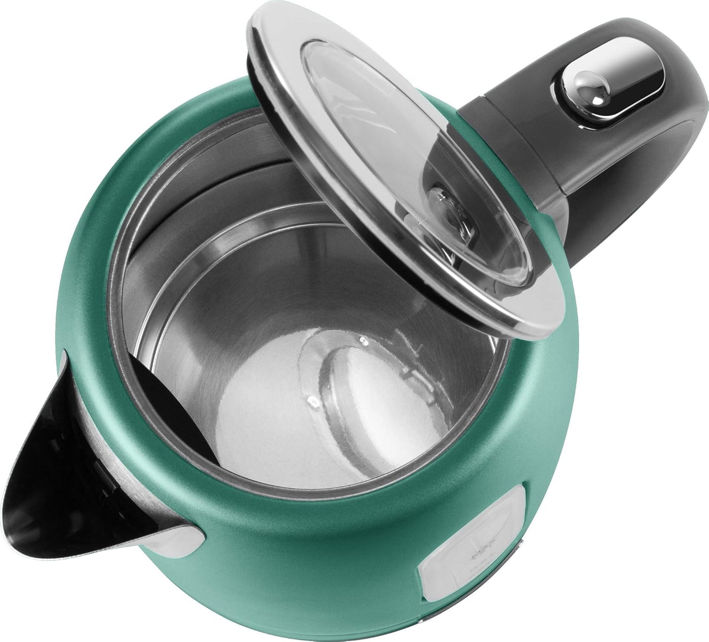 Edelstahl-Wasserkocher mit Filter (1,7 L, 2150 W), Grün