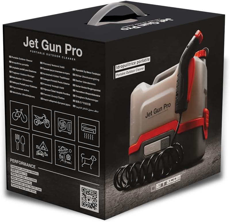 Tragbarer Akku-Hochdruckreiniger Jet Gun Pro, JET GUN PRO