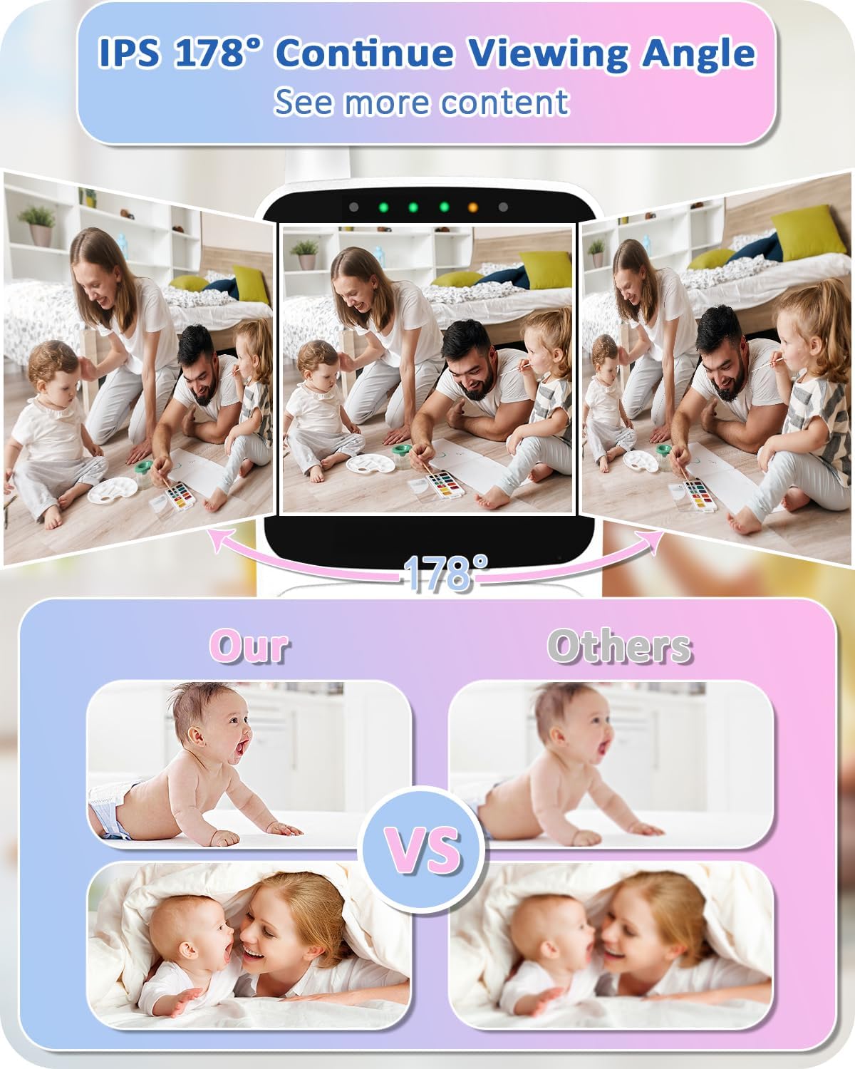 HB6240 Babyphone mit Kamera