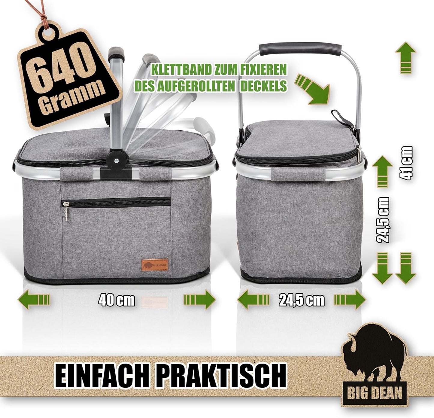 Thermo Einkaufskorb 22L