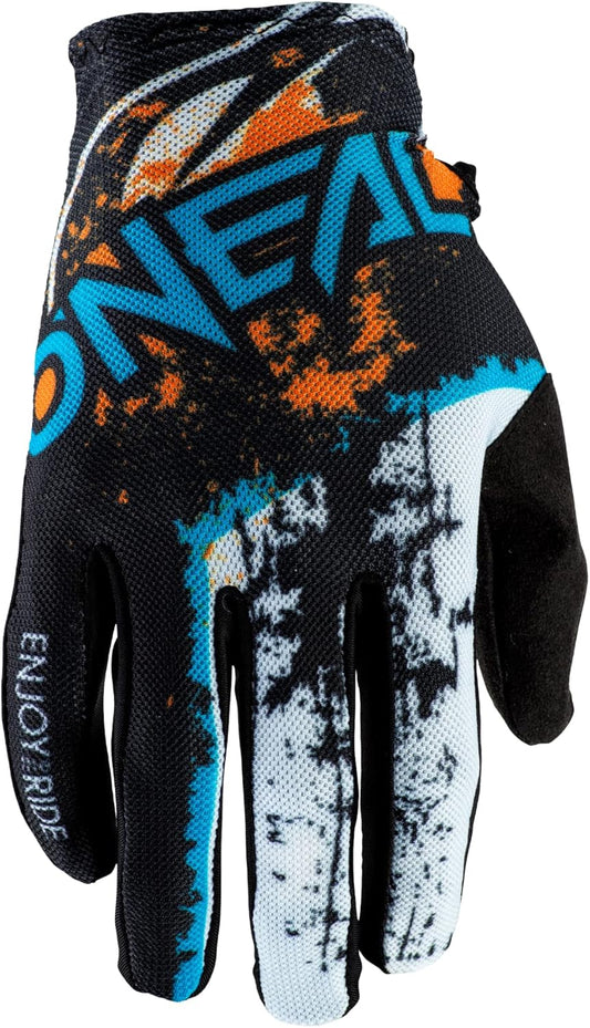Fahrrad- & Motocross-Handschuhe, M Schwarz/Orange