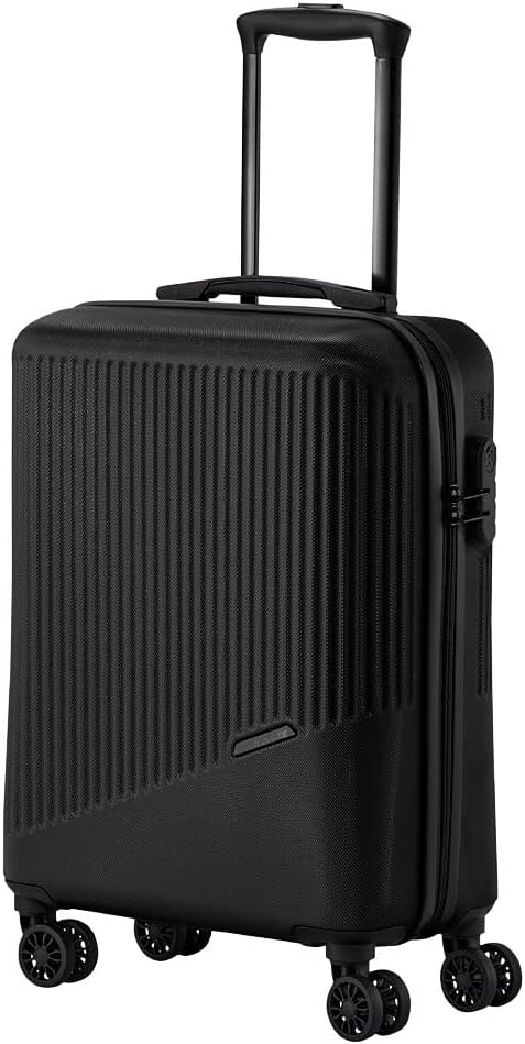 4-Rad Handgepäck Trolley, Trolley Handgepäck (55 cm) Schwarz