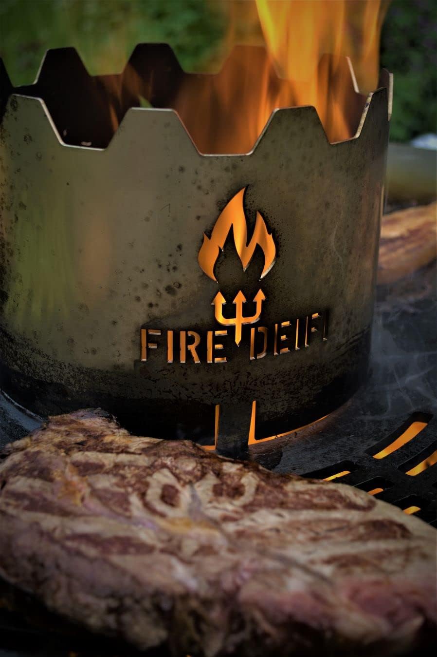 Grillaufsatz für Grillplatte (⌀20 cm), Wokaufsatz ⌀20 cm