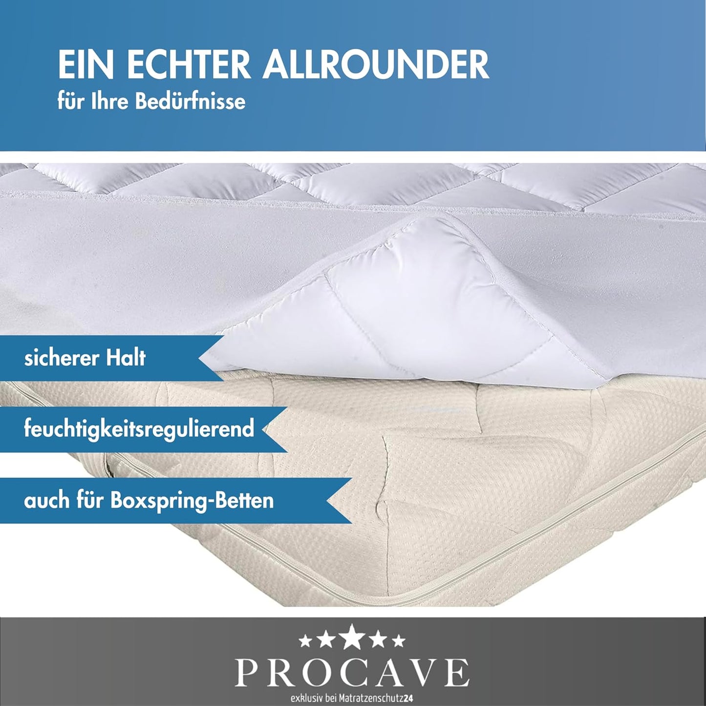 Micro-Comfort Matratzen-Schoner, 100 x 210 cm, 100 x 210 cm