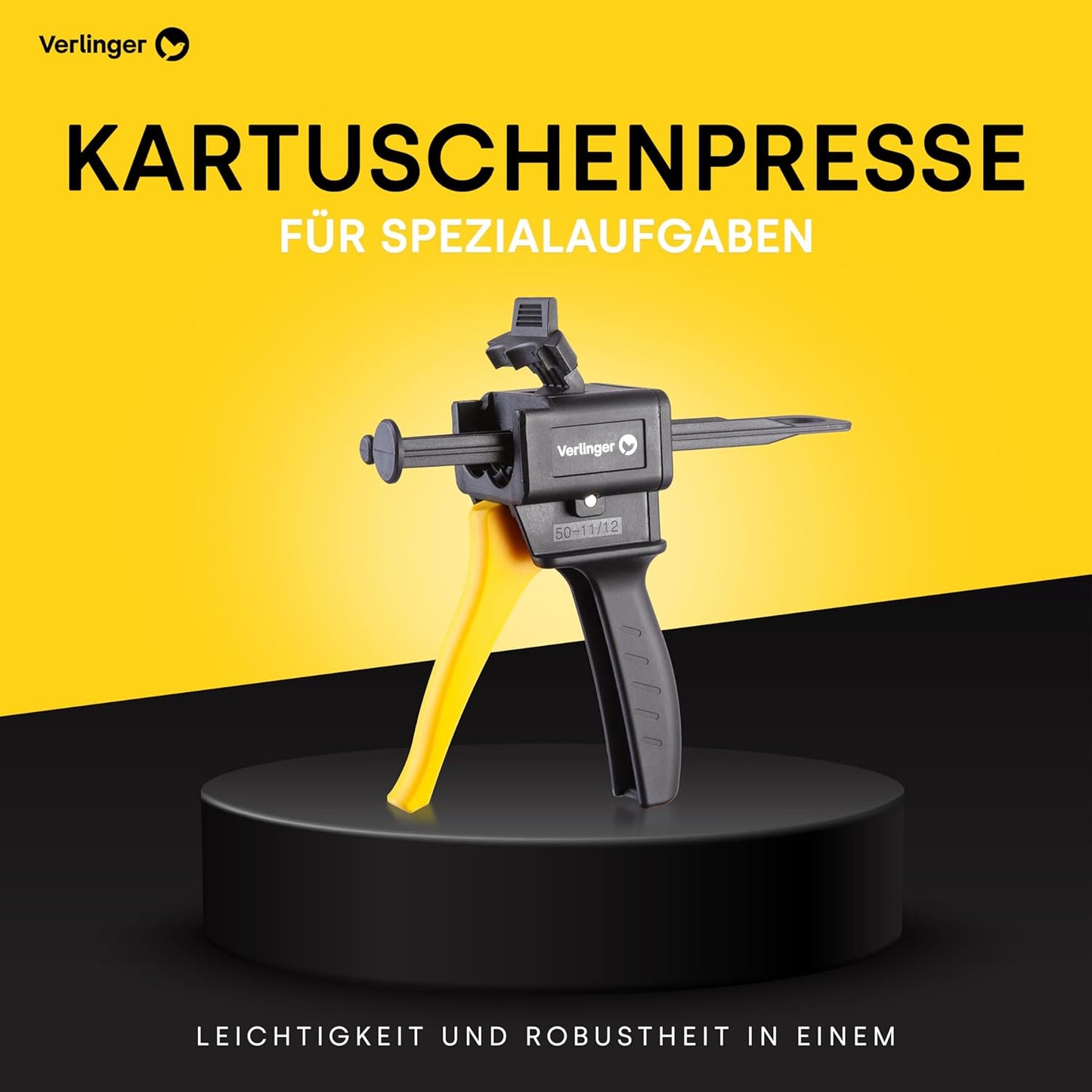 Epoxid Kartuschenpistole 466827, 2 Komponenten 1:1 2:1 4:1 10:1 50ml