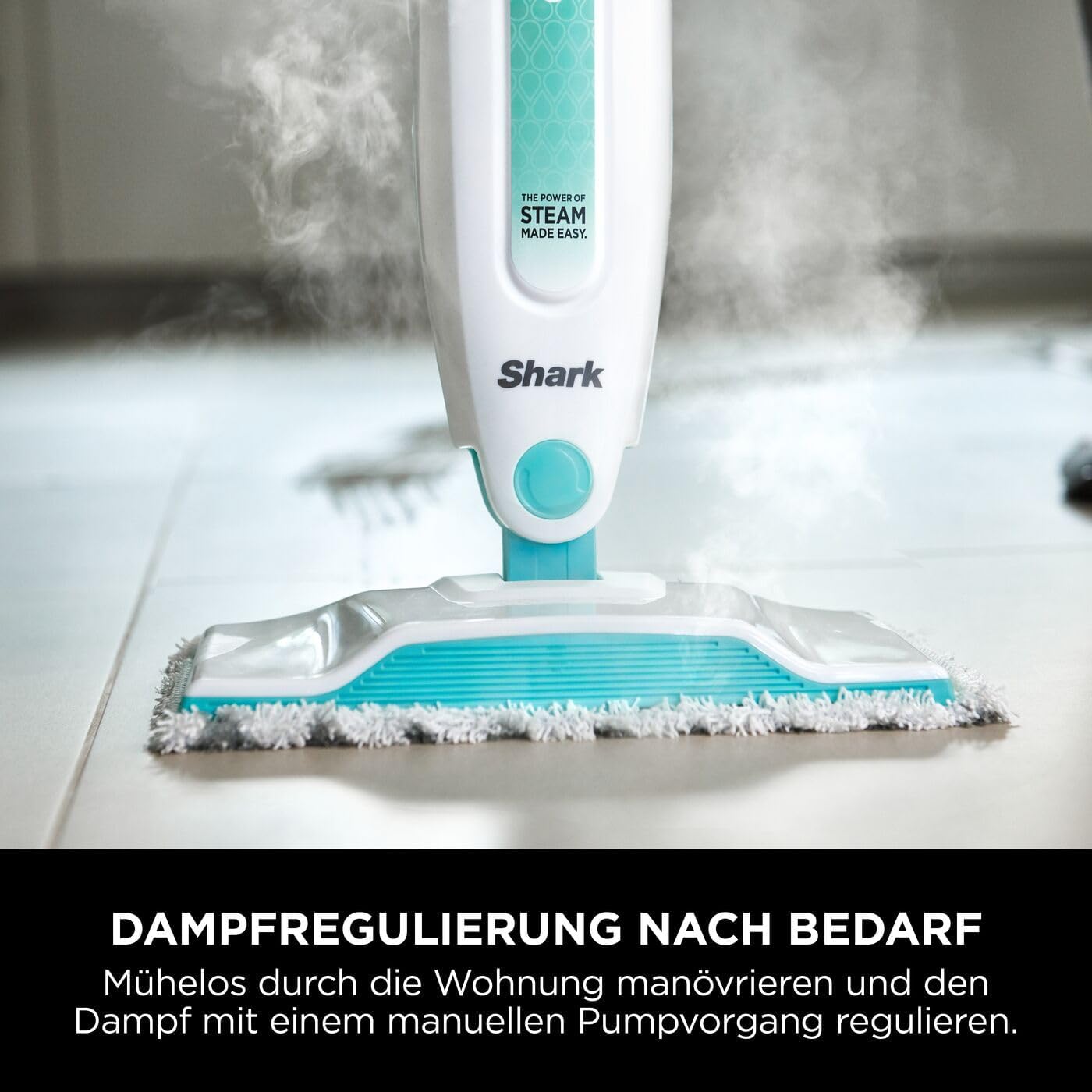 Dampfreiniger S1000EU für Hartböden mit Reinigungspads, Steam Mop