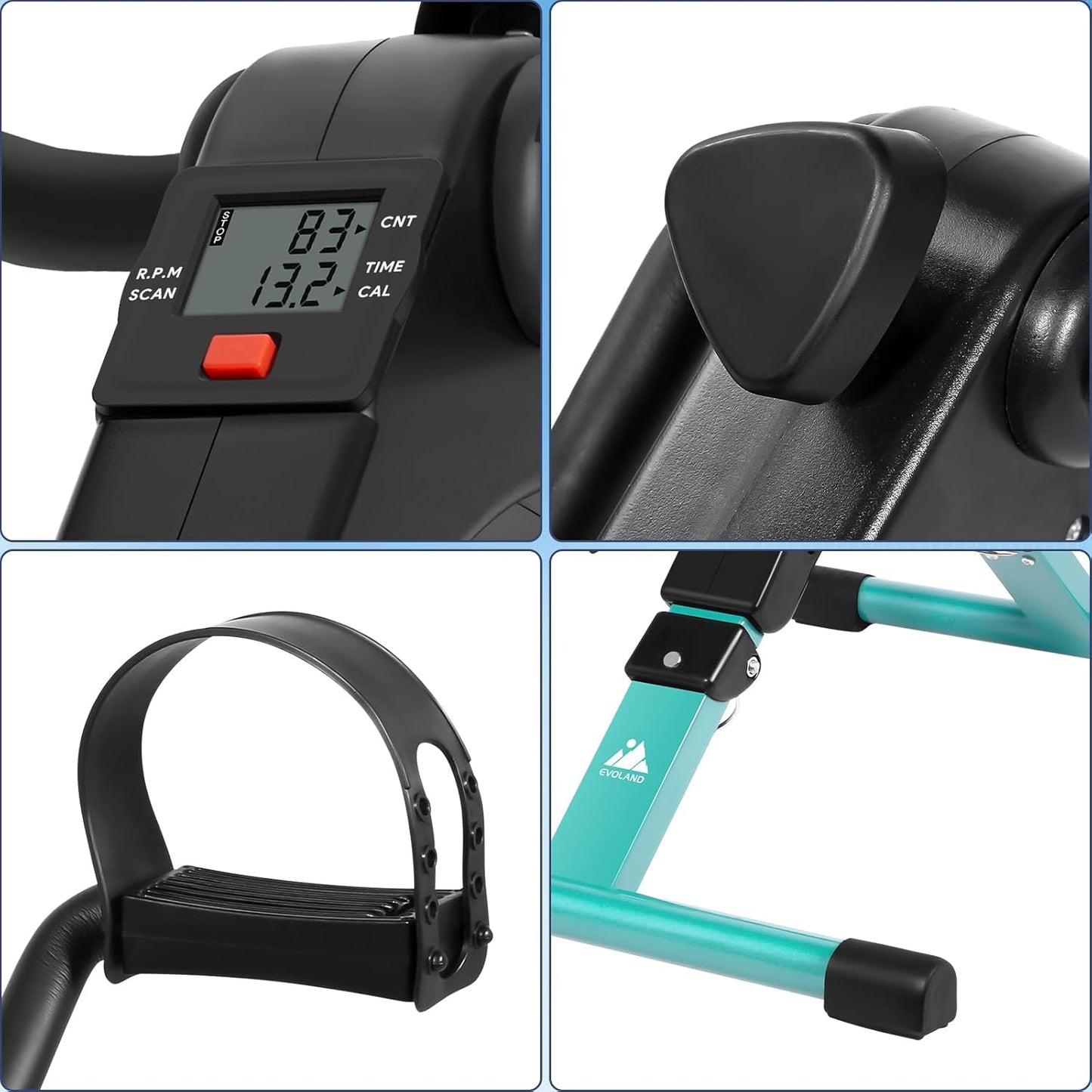 Mini Heimtrainer für Arm- und Beintraining, X1226