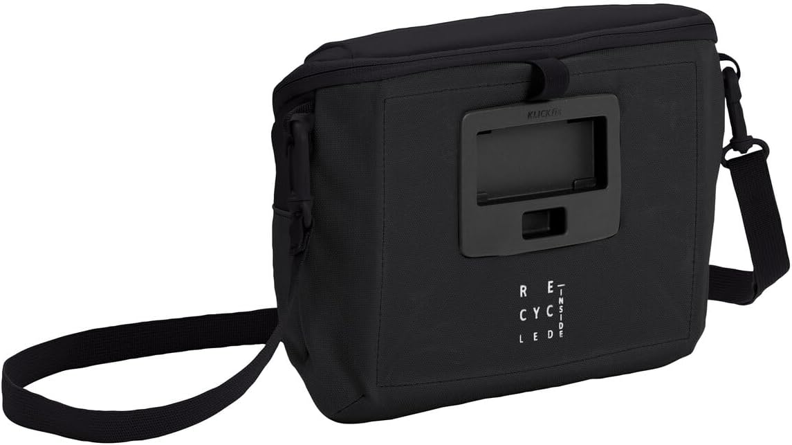 2in1 Lenkertasche CityBox II, Schwarz