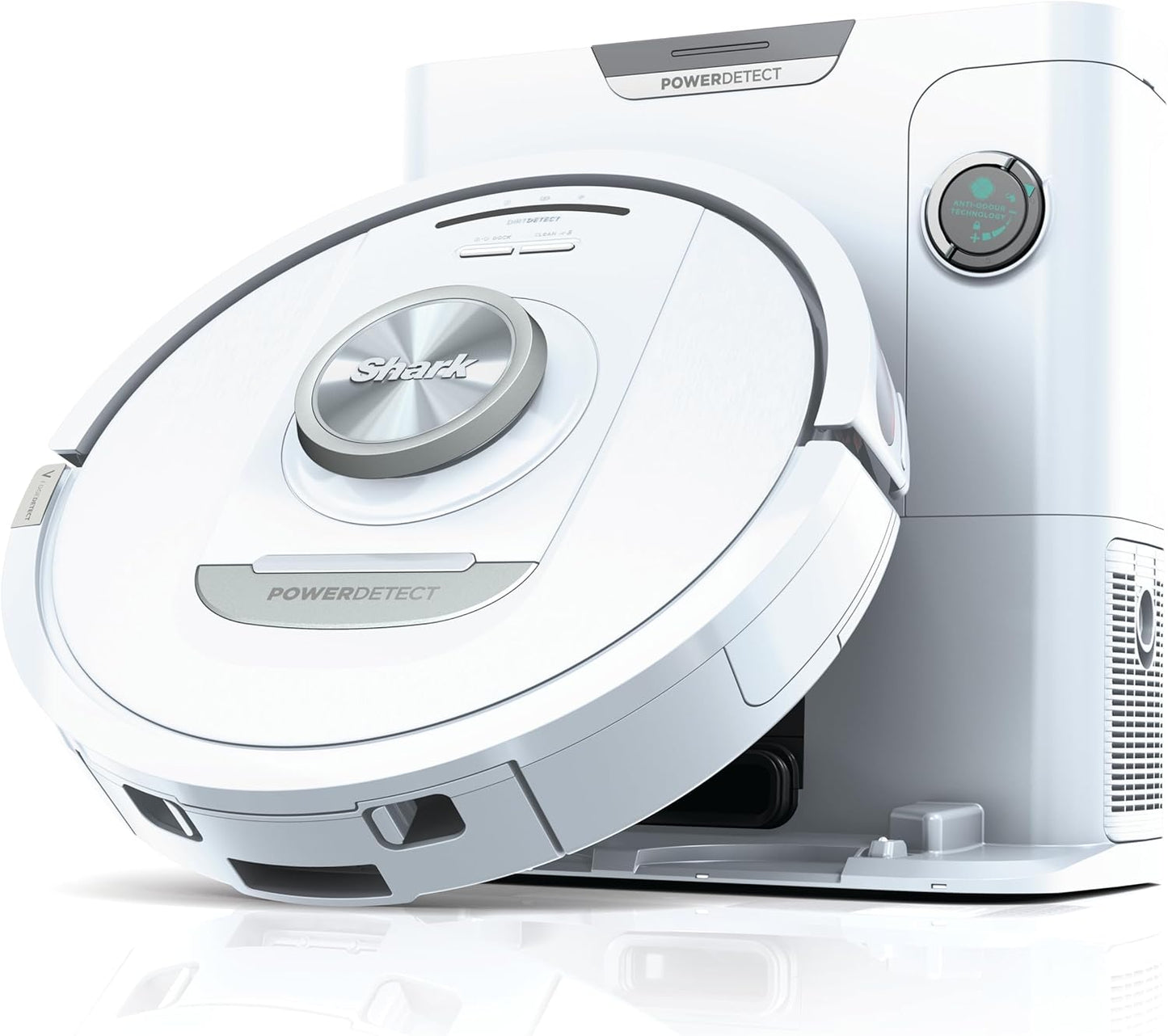 PowerDetect Saugroboter mit LiDAR-Navigation, PowerDetect Nur Saugen ; Weiss