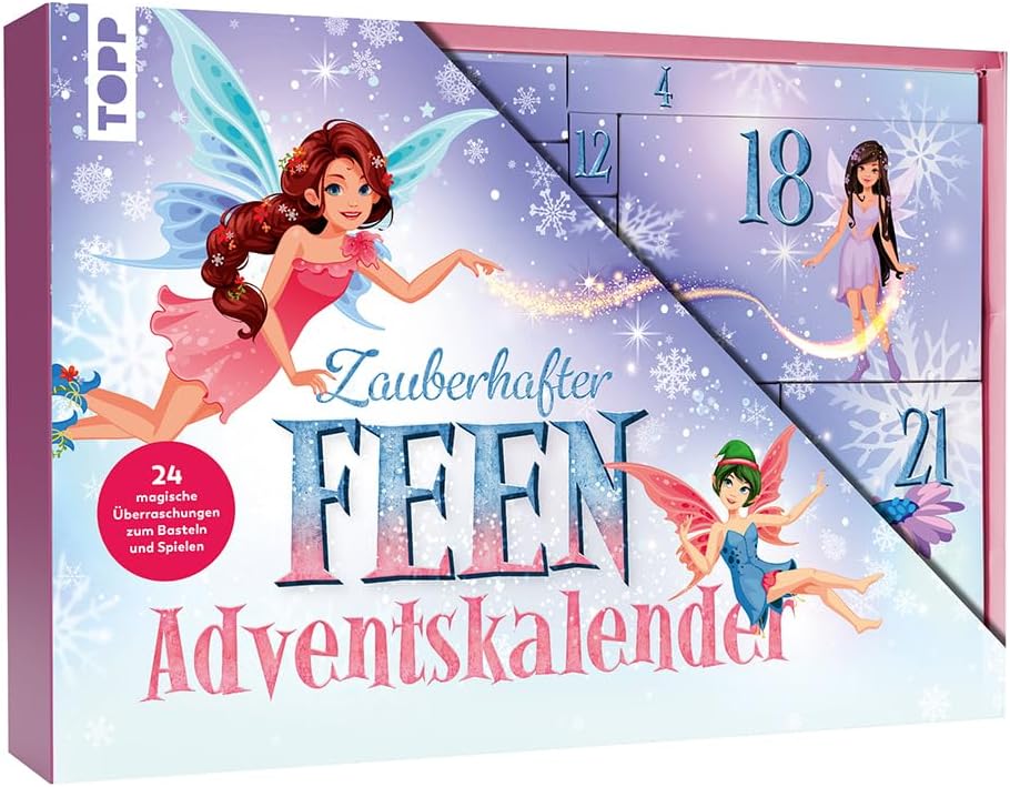 Feen-Adventskalender mit 24 Überraschungen
