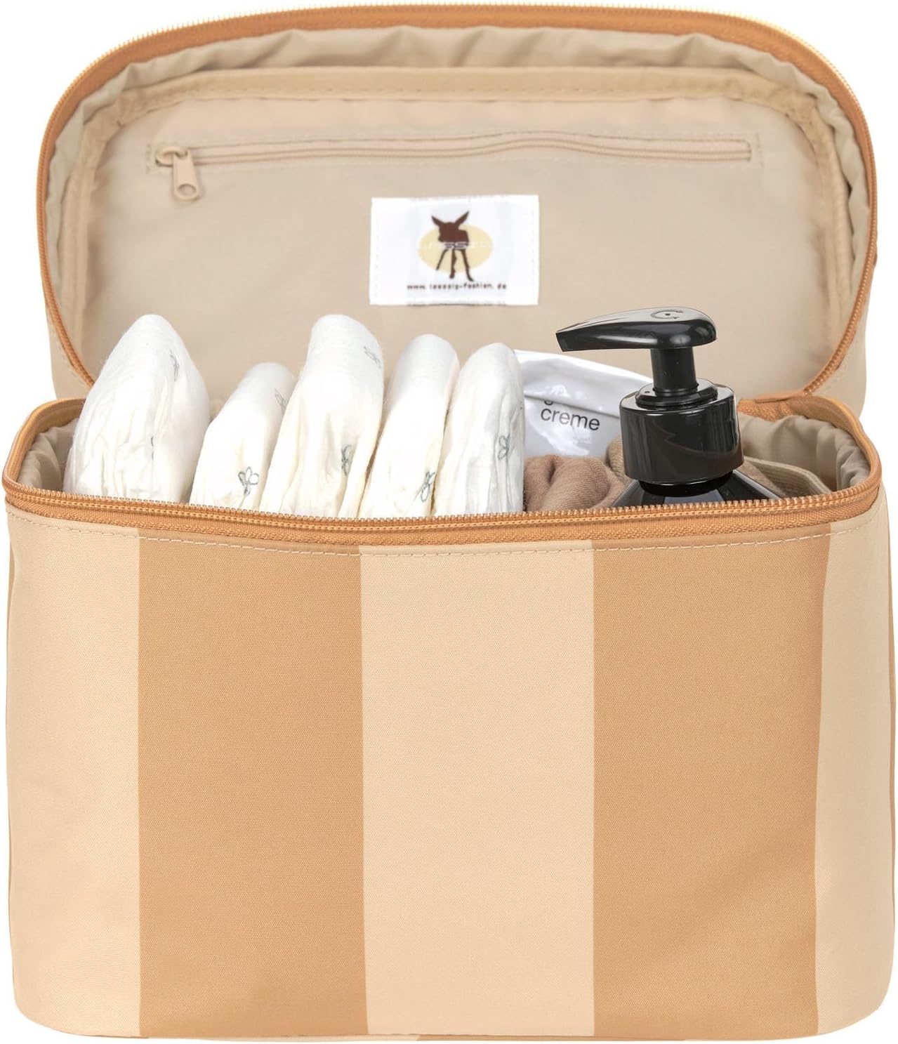 Baby Wickeltisch-Organizer To Go, Beige