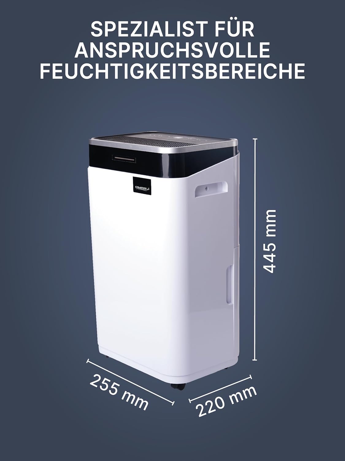 Demecto 30 eco – Luftentfeuchter, 25l / 24h