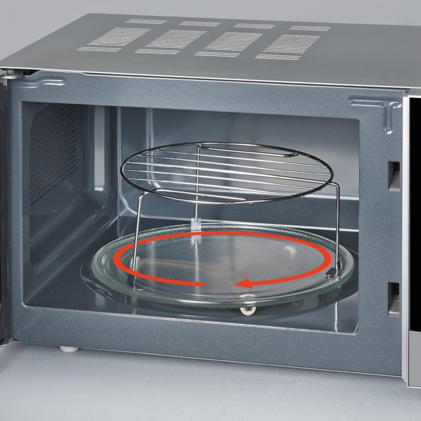 2-in-1 Mikrowelle mit Grill und Automatikprogrammen, MW7874, Single