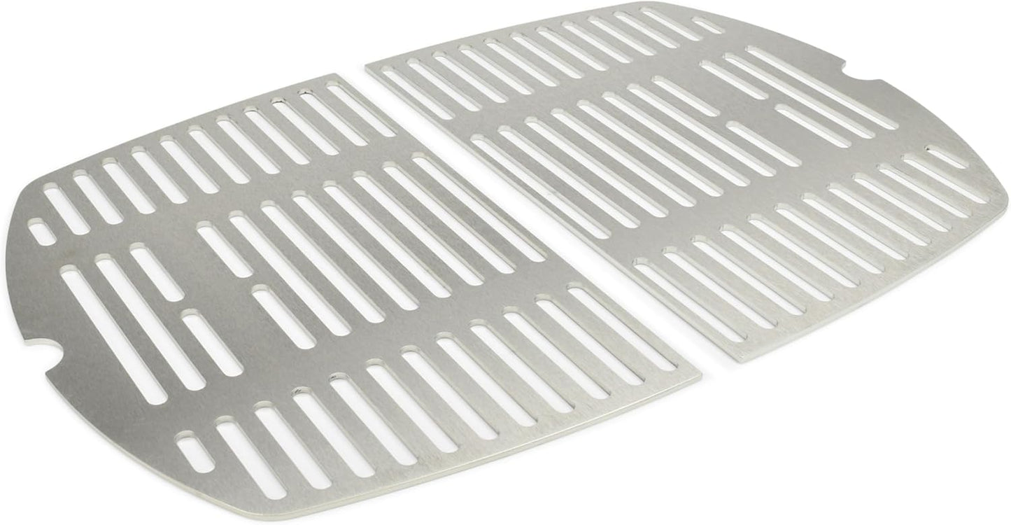 2-teiliger Grillrost für Weber Q200/2000, Grillrost Q200/Q2000