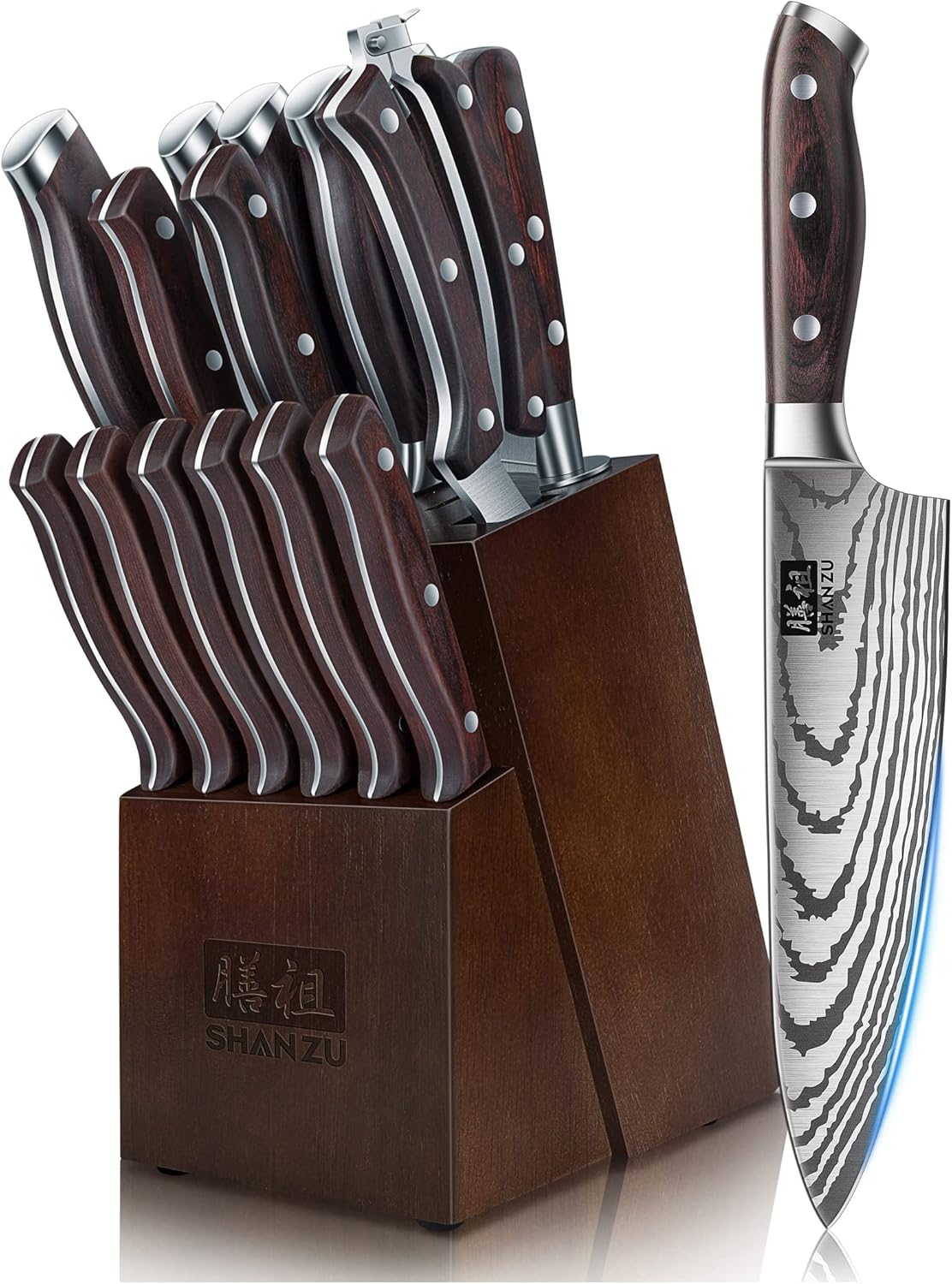 ‎SZCST-2023-001, 16 teilig Messerset