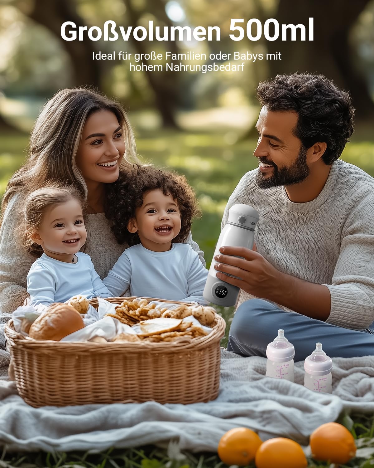 Tragbarer Flaschenwärmer für Baby
