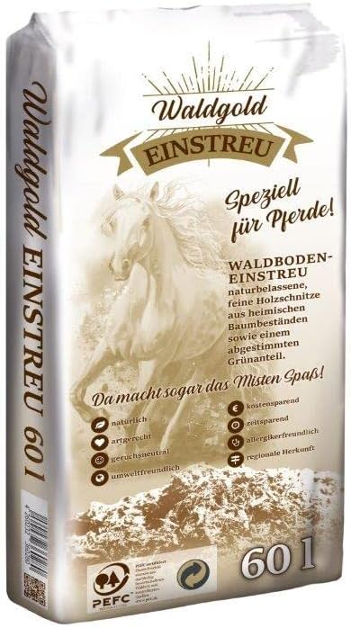 Geruchsneutrales Waldboden-Einstreu (60 l), 60 l