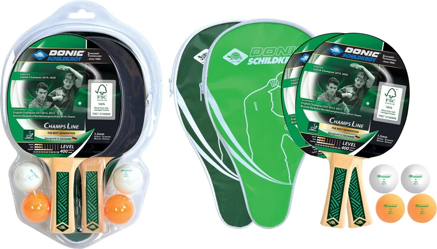 Tischtennis Set Champs 400 Cover