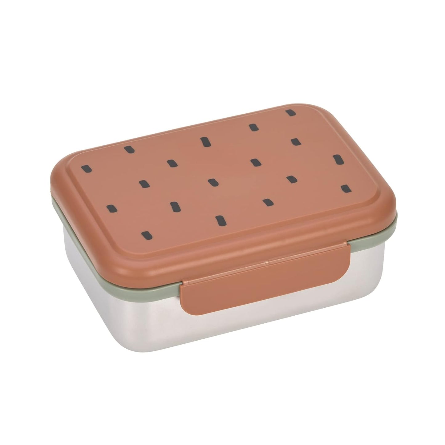 Kinder Brotdose - Happy Prints, Caramel