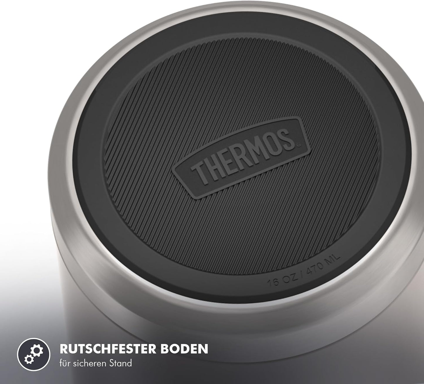 ICON Isolierbehälter für Essen, auslaufsicher, Sandstone Mat 0,47 l