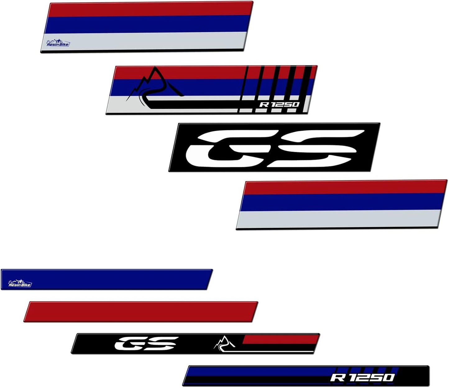 Motorrad-Aufkleber R 1250 GS Adventure Rallye 2022, Protezione cerchi 19' 17'