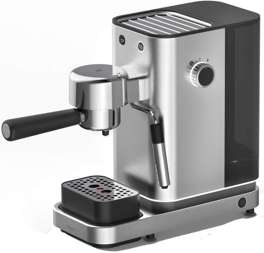 Espressomaschine Lumero mit Siebträger & Milchaufschäumer
