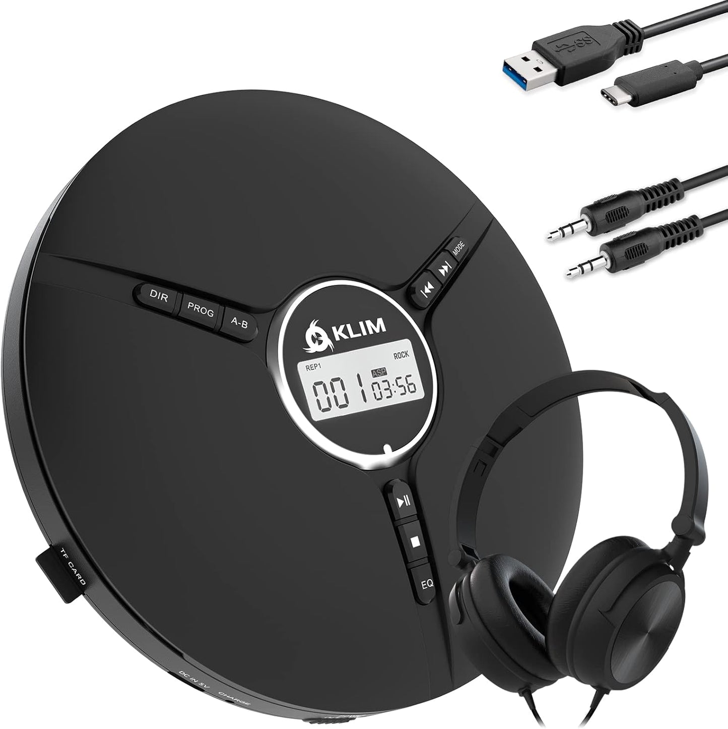 Discman mit Kopfhörer