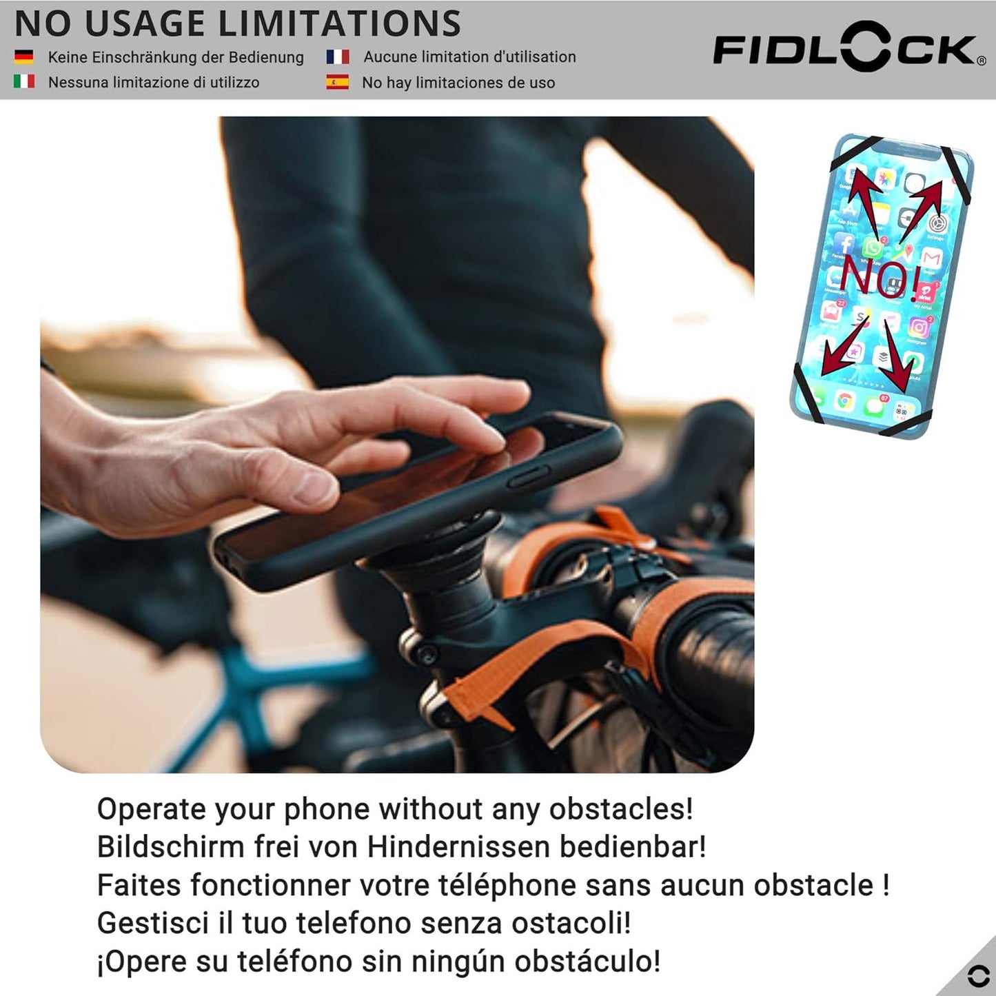 Magnetische Handyhalterung mit Hülle für Fahrrad, Handyhülle iPhone 12 Pro Max Vorbaukappenhalterung mit Handyhülle